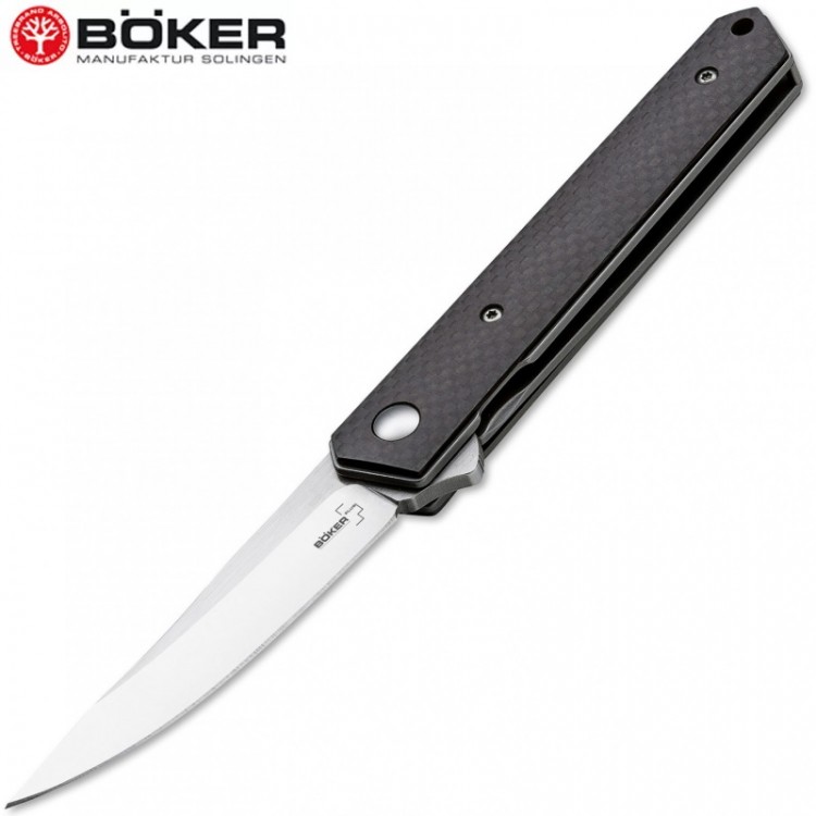 Нож Boker Kwaiken Mini Flipper Carbon 01bo283