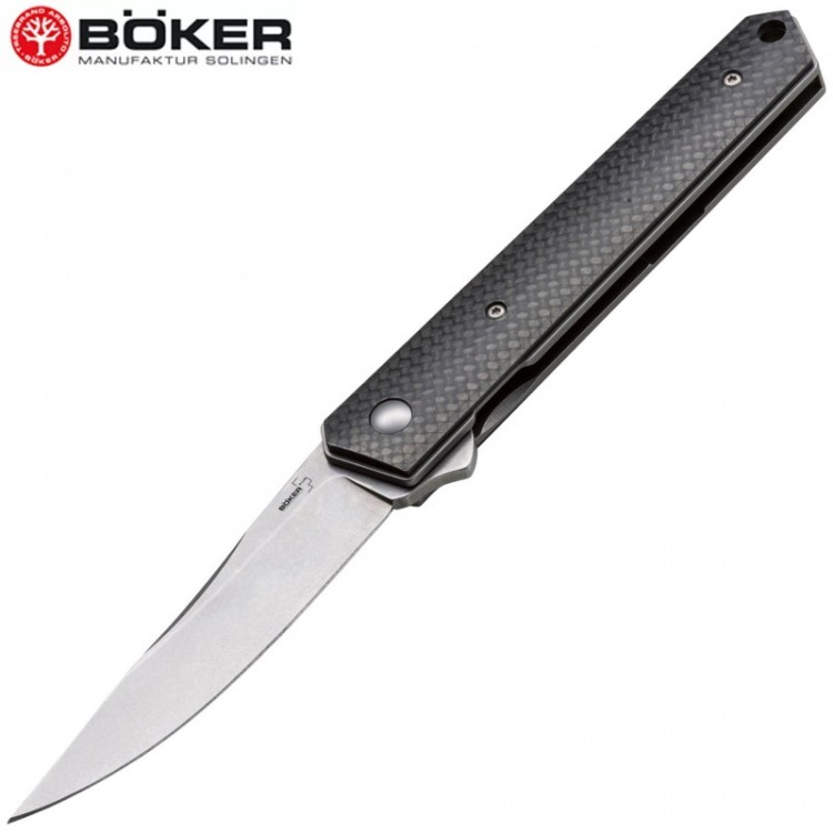 Нож Boker 01bo298 Kwaiken Flipper Carbon