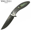 Нож Pro-Tech Custom Cambria MOP/Damascus