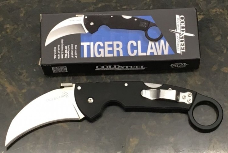 Нож Cold Steel 22KF Tiger Claw