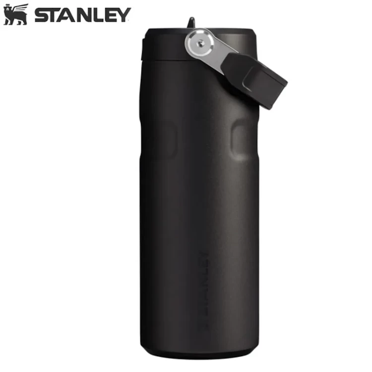Термобутылка Stanley Aerolight с трубочкой 0,473L Чёрная