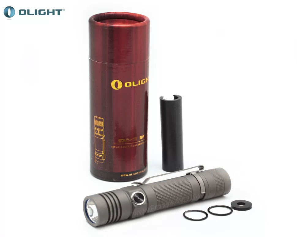 Титановый фонарь Olight S30-Ti Baton| Купить светодиодные фонари