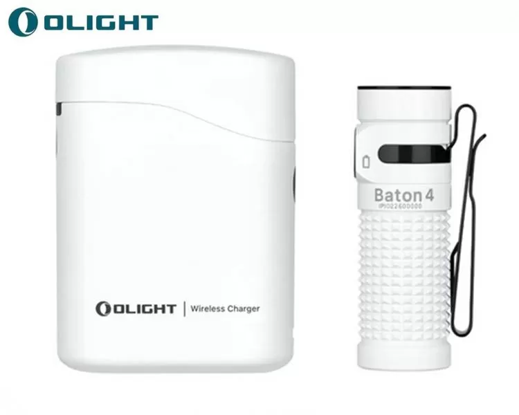 【美品】OLIGHT Baton4 Premium Edition（ホワイト） Olight Baton 4 Premium Edition LED Flashlight (White) | AU