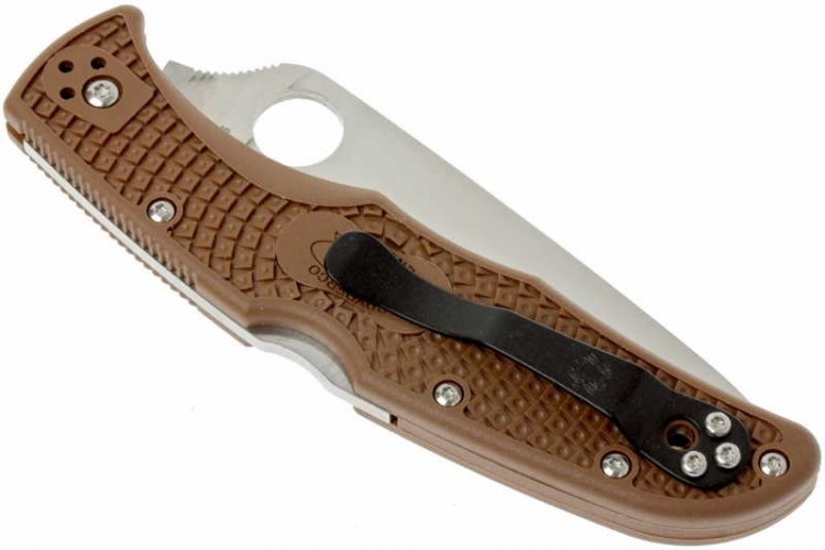 Нож Spyderco Endura 4 Lightweights Brown 10FPBN