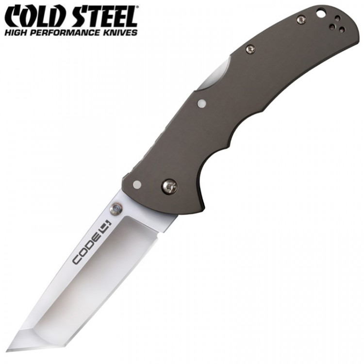 Нож Cold Steel Code-4 Tanto Point Plain 58PT
