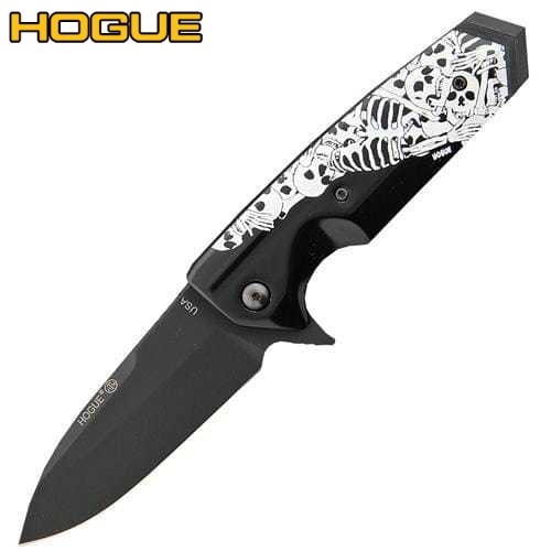 Нож Hogue EX-02 Spear Point Flipper 34239BKS
