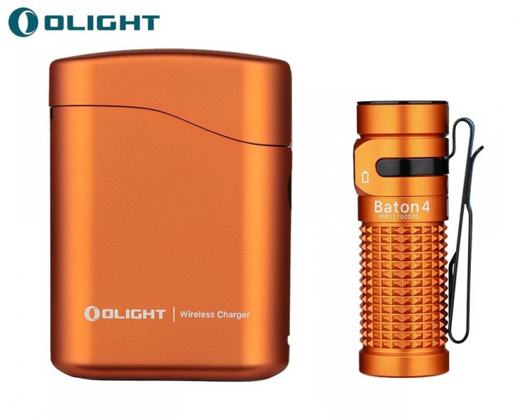 Olight Baton 4 Premium Edition Orange