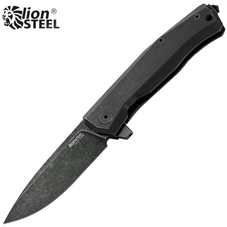 Нож Lion Steel Myto Titanium MT01B BW