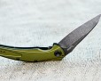 Нож Kershaw Bareknuckle Olive 7777OLBW
