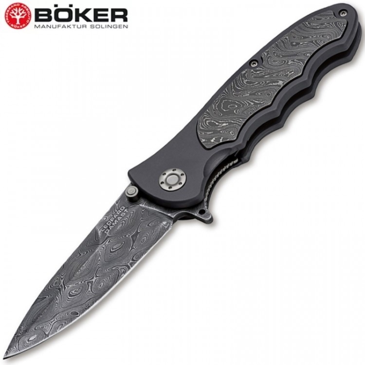 Нож Boker Leopard Damast III Collection 110237DAM