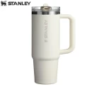 Термокружка Stanley Quencher Protour с трубочкой 0,887L Кремовая