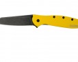 Нож Kershaw Leek Yellow Blackwash 1660YLBW
