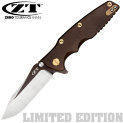 Нож Zero Tolerance 0392BRNGLD Rick Hinderer Limited Edition