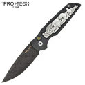 Нож Pro-Tech Tactical Response 3 TR-3 Skull Damascus Limited Edition