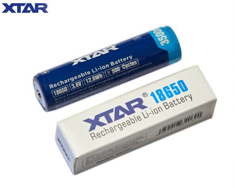 Аккумулятор ﻿XTAR 18650 3,6 В 3500 mAh