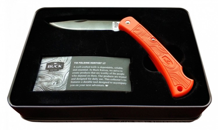 Нож BUCK Folding Hunter LT VPAK0110ORSL