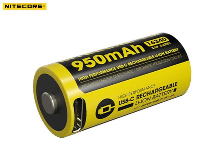 Аккумулятор NiteCore NL169R 950 mAh