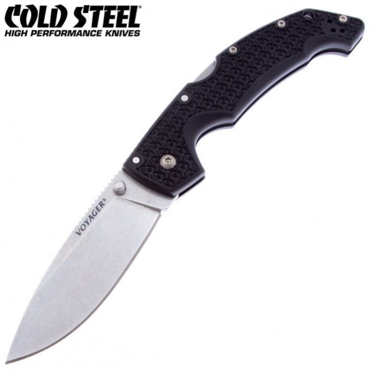 Нож Cold Steel 29AB Voyager Large Drop Plain Edge