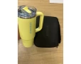 Термокружка Stanley Quencher Protour с трубочкой 0,887L Желтая