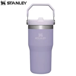 Термостакан Stanley IceFlow Flip Straw Tumbler с трубочкой 0,591L Лавандовый