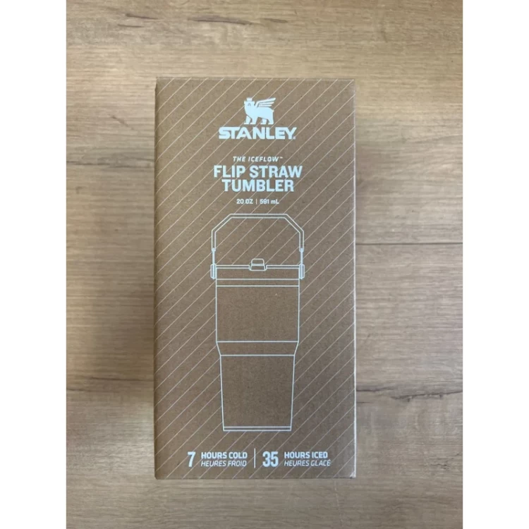 Термостакан Stanley IceFlow Flip Straw Tumbler с трубочкой 0,591L Лавандовый