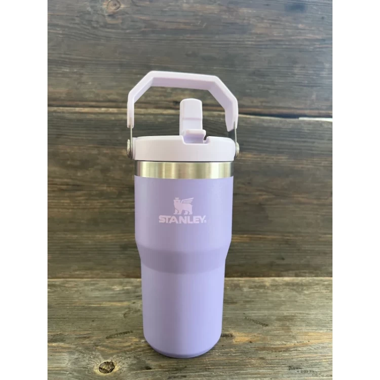 Термостакан Stanley IceFlow Flip Straw Tumbler с трубочкой 0,591L Лавандовый