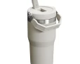 Термостакан Stanley IceFlow Flip Straw Tumbler с трубочкой 0,591L Серый