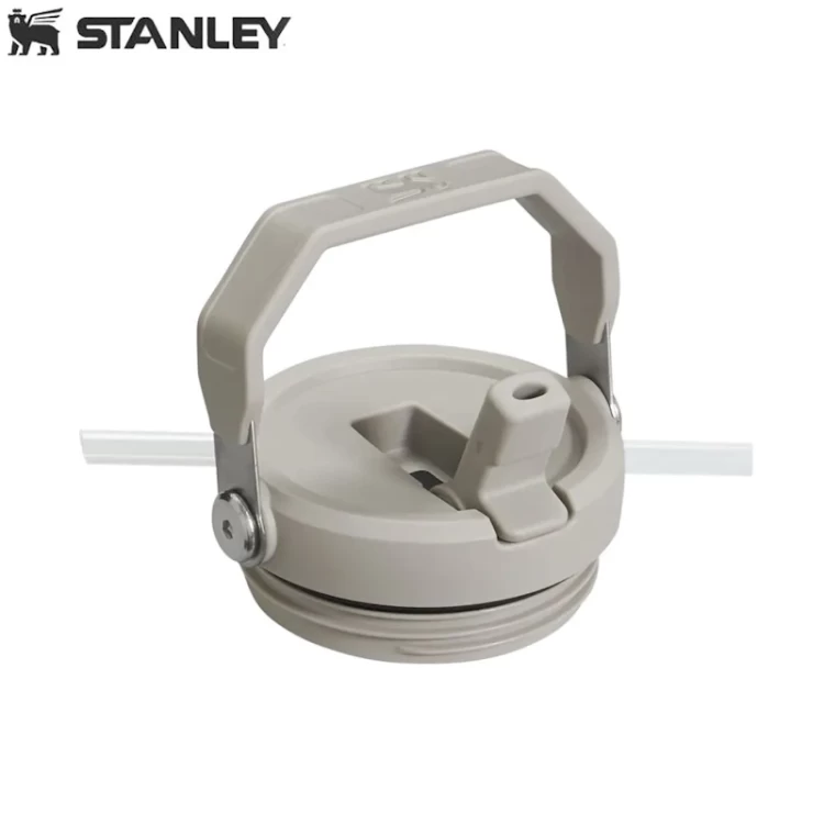 Термостакан Stanley IceFlow Flip Straw Tumbler с трубочкой 0,591L Серый
