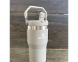 Термостакан Stanley IceFlow Flip Straw Tumbler с трубочкой 0,591L Серый