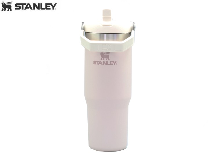 Термостакан Stanley IceFlow с трубочкой 0,887L Светло-розовый