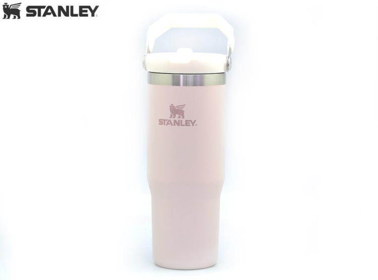 Термостакан Stanley IceFlow с трубочкой 0,887L Светло-розовый
