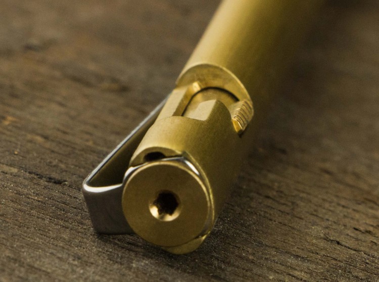Тактическая ручка Boker Rocket Pen Brass 09BO062