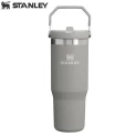 Термостакан Stanley IceFlow Flip Straw Tumbler с трубочкой 0,887L Серый