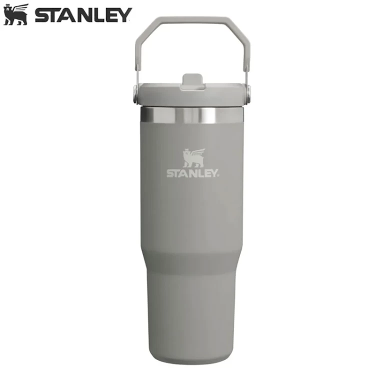 Термостакан Stanley IceFlow Flip Straw Tumbler с трубочкой 0,887L Серый