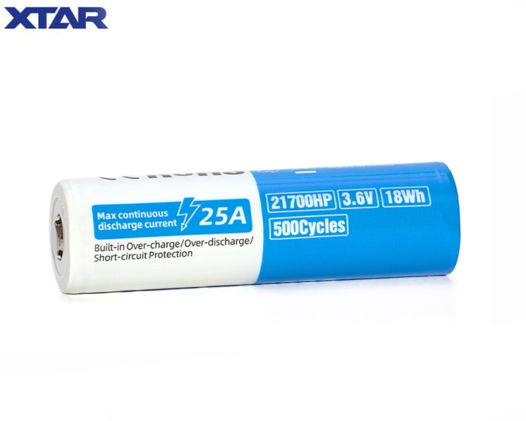 Аккумулятор XTAR 21700 3,6 В 5000 mAh