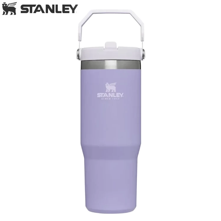 Термостакан Stanley IceFlow Flip Straw Tumbler с трубочкой 0,887L Лавандовый