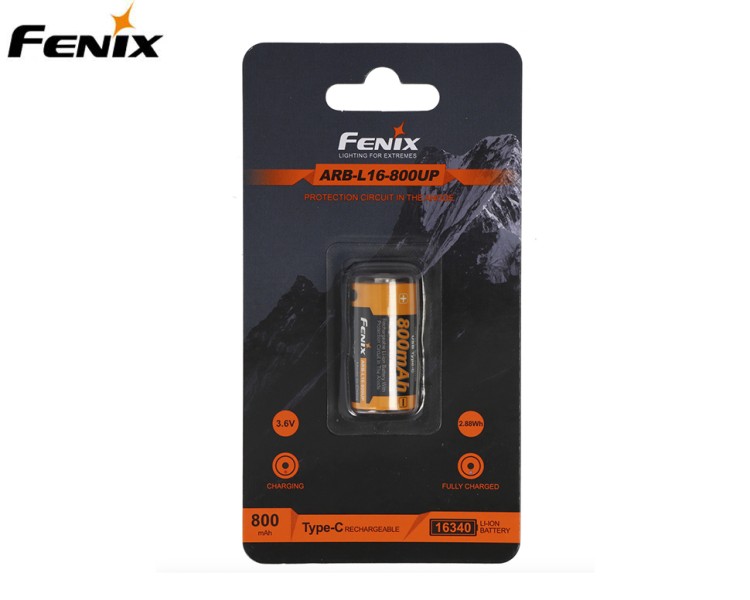 Аккумулятор Fenix ARB-L16-800UP (+USB порт зарядки)