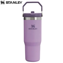 Термостакан Stanley IceFlow Flip Straw Tumbler с трубочкой 0,887L Фиолетовый