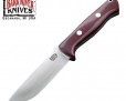 Нож Bark River Bravo 1 Maroon Linen Micarta