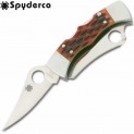 Нож Spyderco MicroDyad Jigged Bone 112P&S