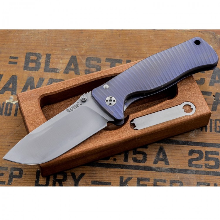 Нож Lion Steel SR2 VIOLET Mini SR2 V