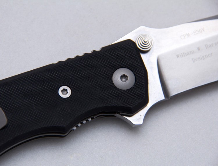 Нож Fantoni HB01 Tactical Large Stonewash Black HB01SwBk