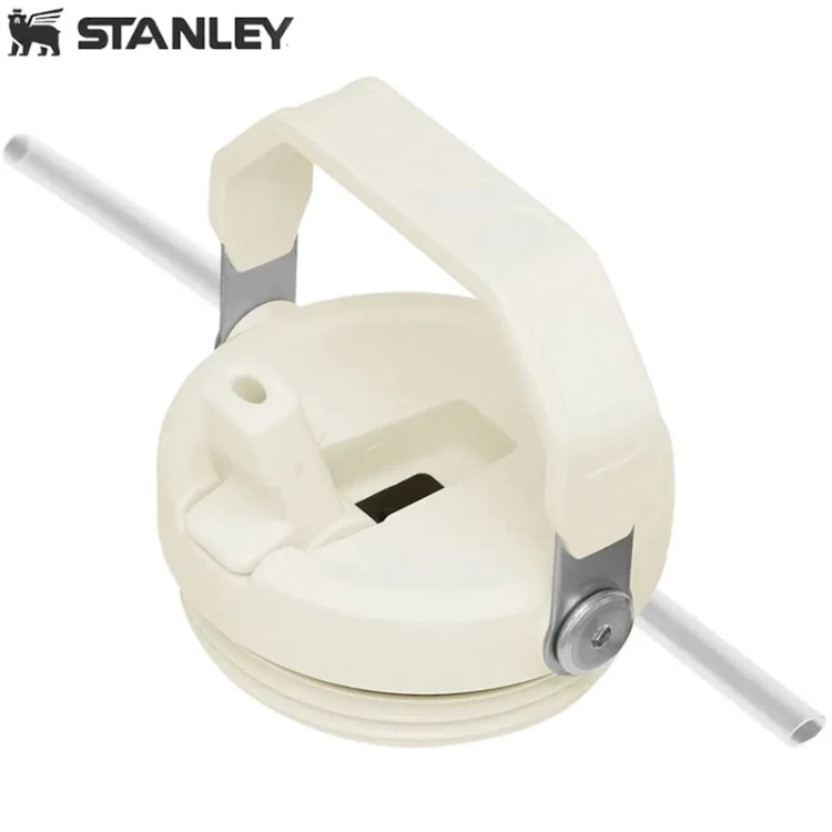 Термостакан Stanley IceFlow Flip Straw Tumbler с трубочкой 0,887L Кремовый