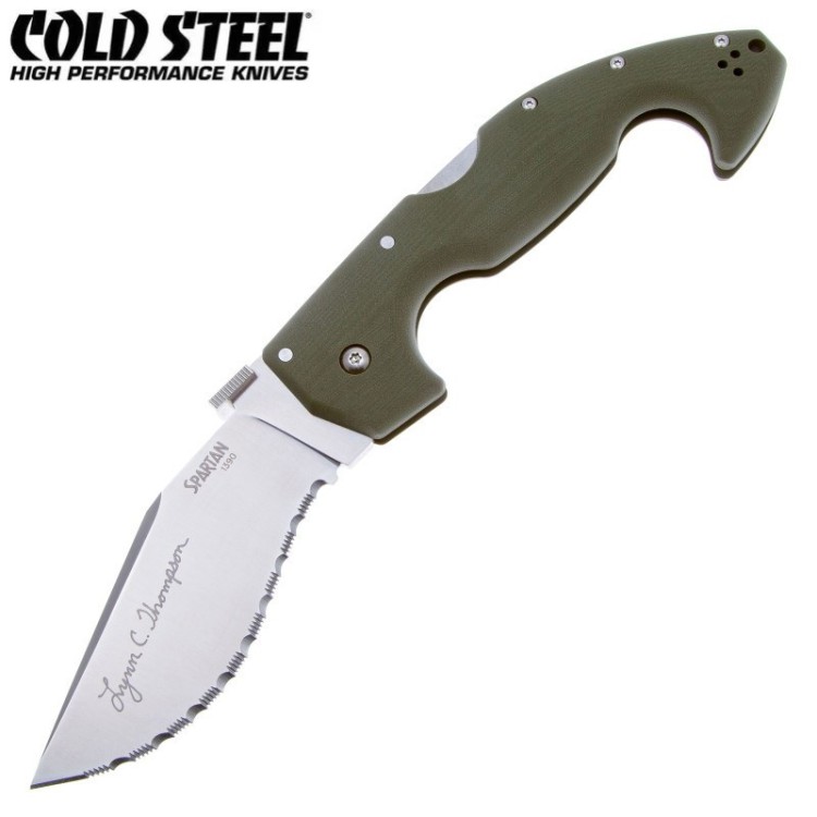 Нож Cold Steel Spartan Lynn Thompson Signature 21STAA