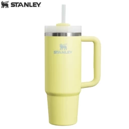 Термокружка Stanley Quencher H2.0 с трубочкой 0,887L Жёлтая