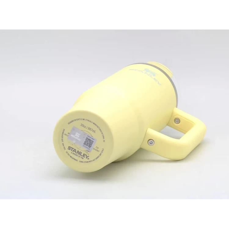 Термокружка Stanley Quencher H2.0 с трубочкой 0,887L Жёлтая
