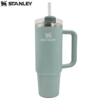Термокружка Stanley Quencher H2.0 с трубочкой 0,887L Мятная