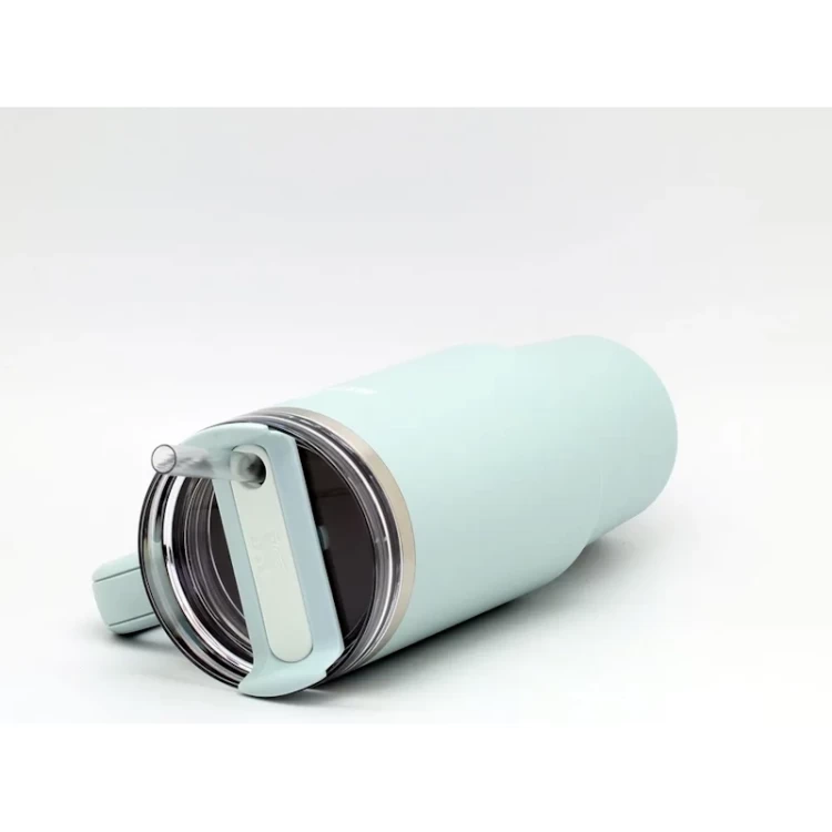 Термокружка Stanley Quencher H2.0 с трубочкой 0,887L Мятная