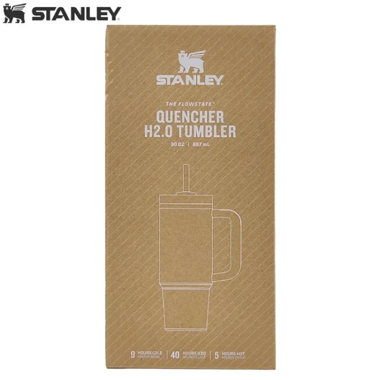 Термокружка Stanley Quencher H2.0 с трубочкой 0,887L Мятная