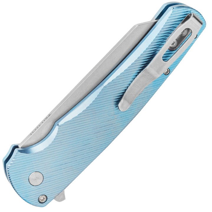 Нож Pro-Tech Malibu Titanuim Custom 5241-BLUE